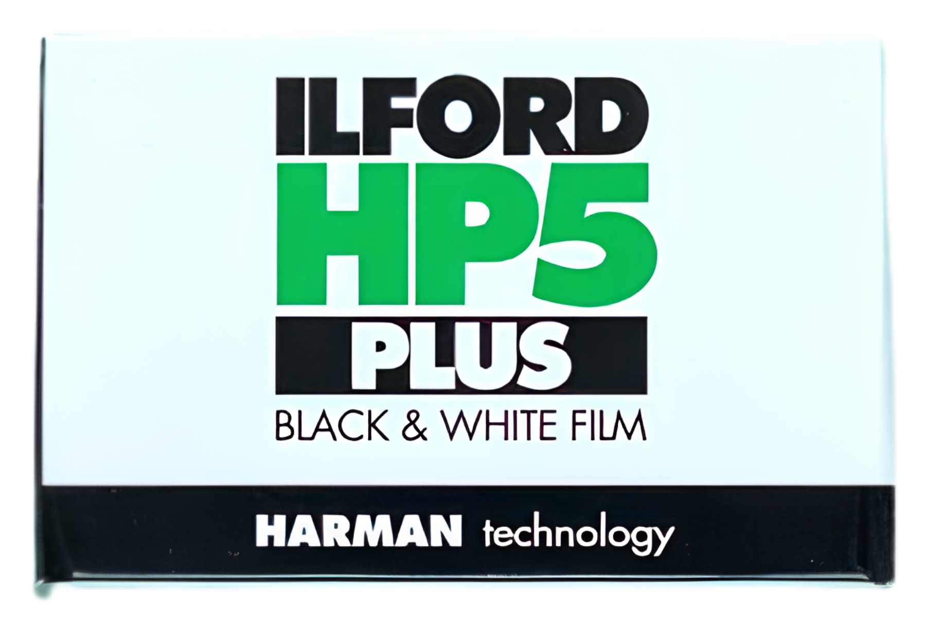 Ilford HP5 Plus film box